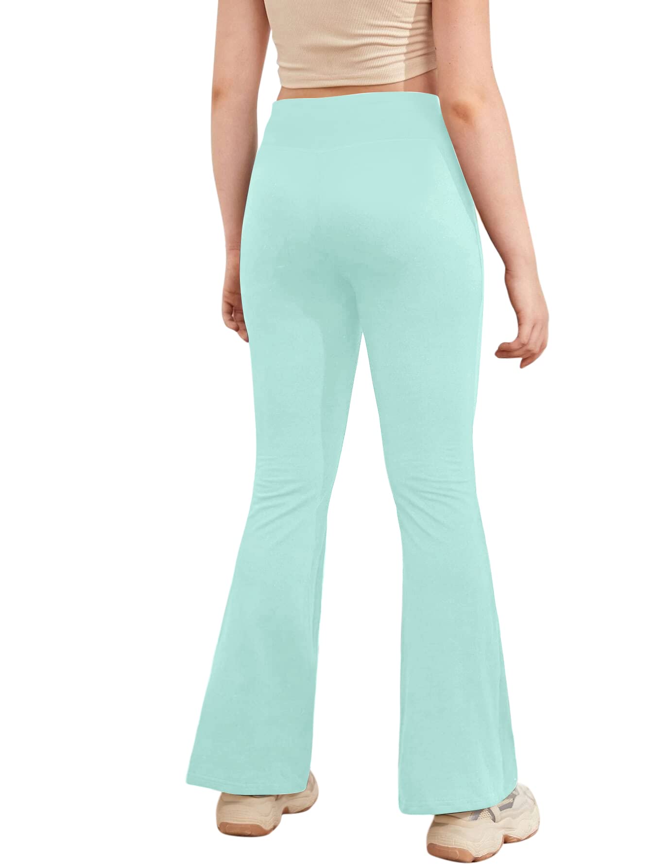 Cross High Waisted Flare Yoga Pants - Purcell's Clothing Company - 