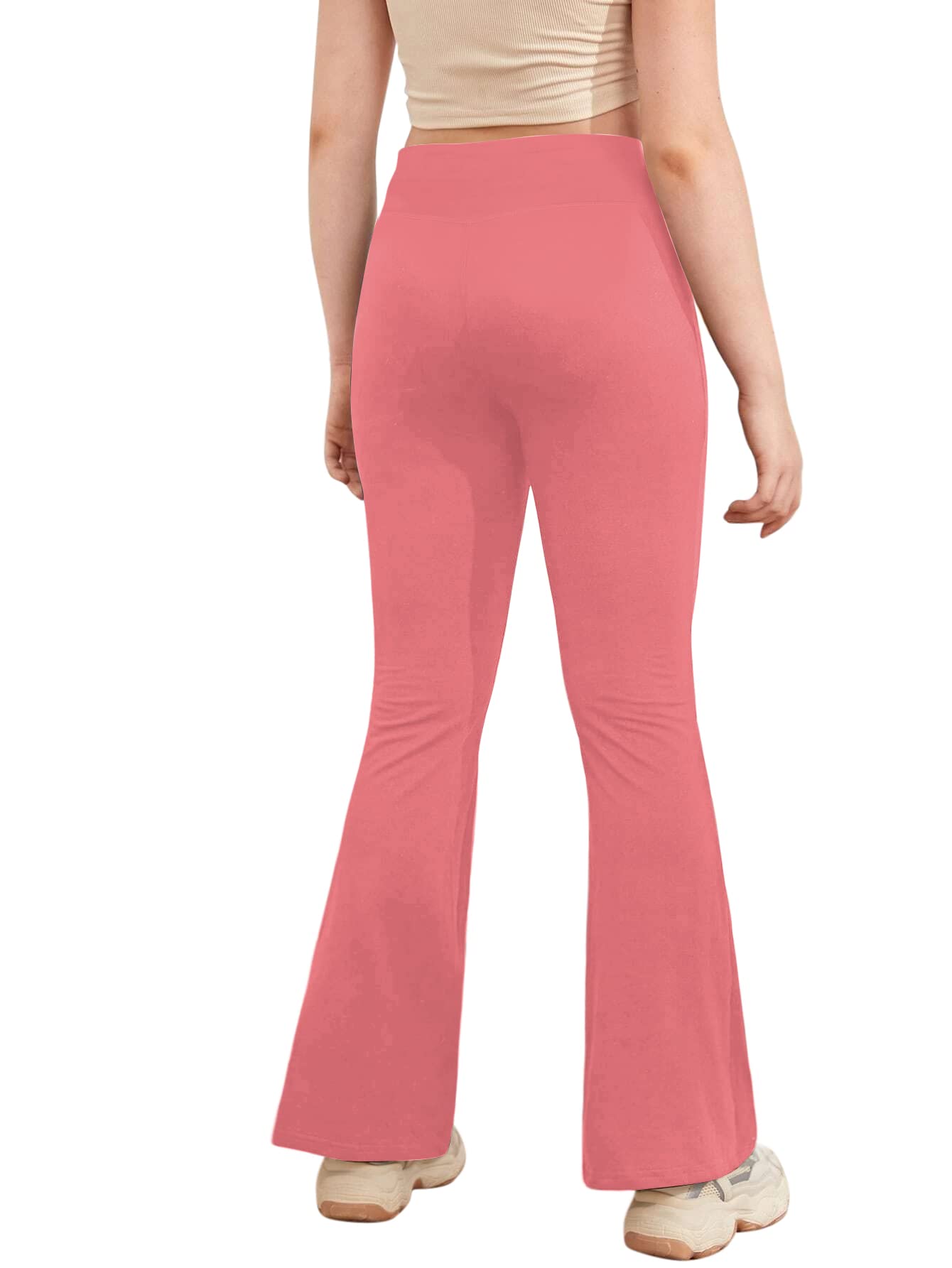 Cross High Waisted Flare Yoga Pants - Purcell's Clothing Company - 