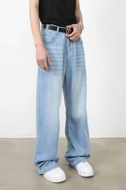 Men's Wide Leg Jeans with Pockets - Purcell's Clothing Company