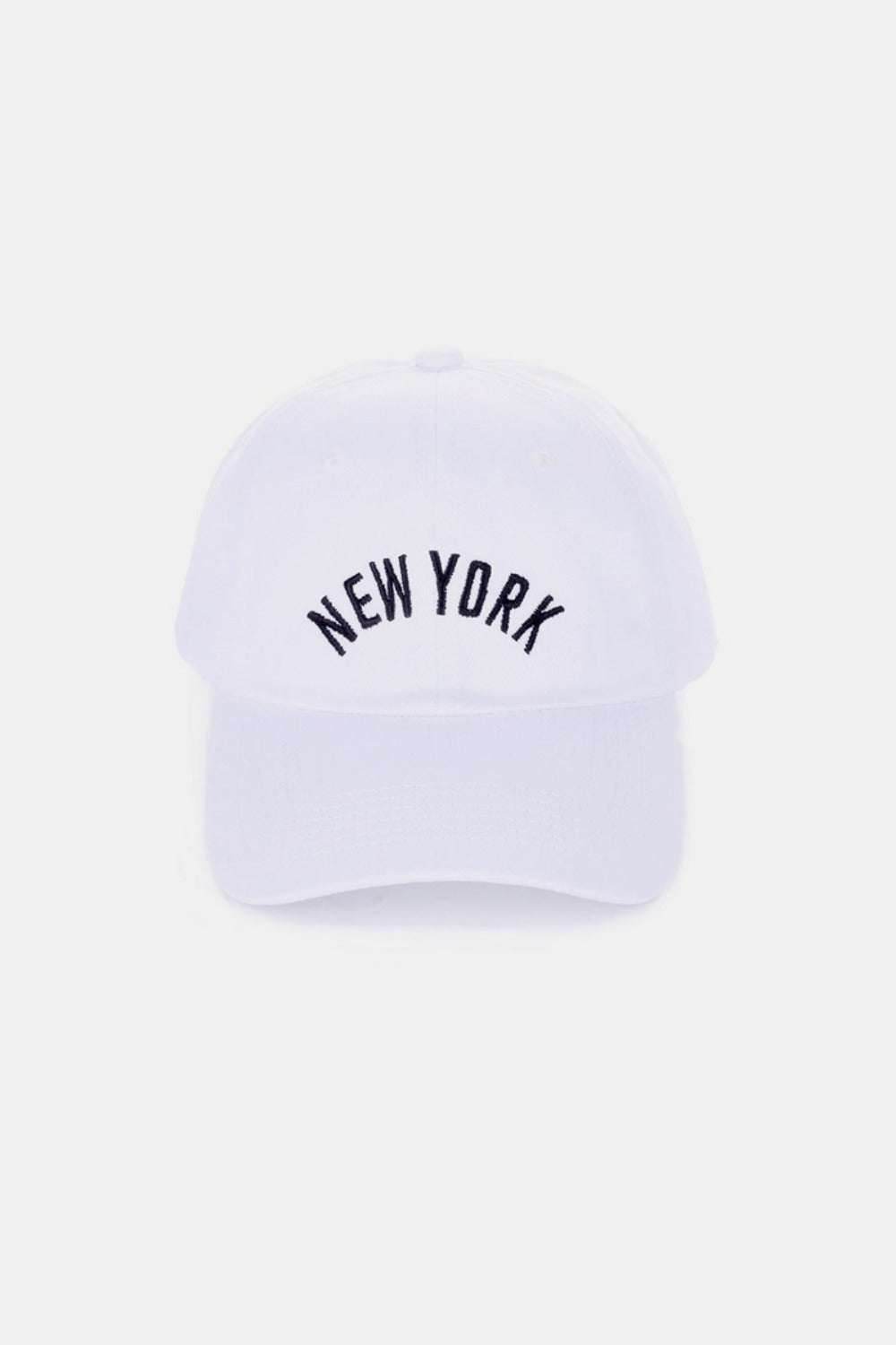 Zenana Embroidered City Baseball Cap - Purcell's Clothing Company