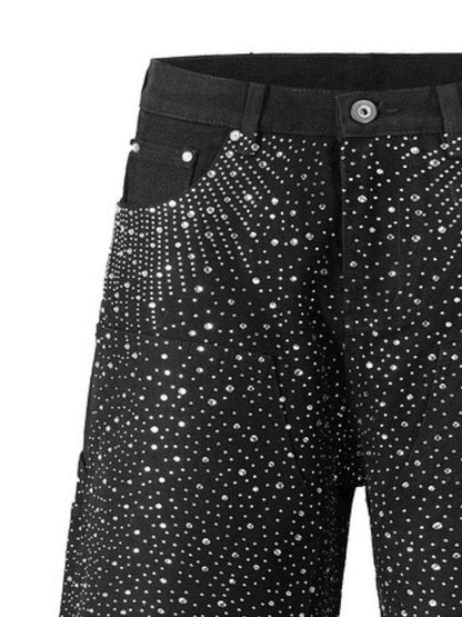 Men's Rhinestone Shorts with Pockets - Purcell's Clothing Company