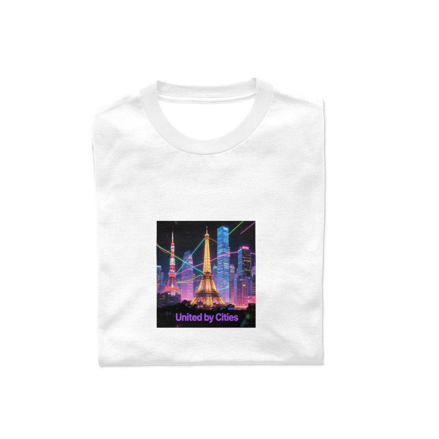 City Printed Pure Cotton T-Shirt