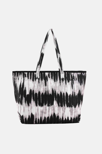 Printed PU Leather Tote Bag - Purcell's Clothing Company