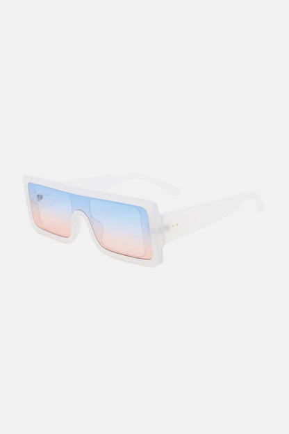 Polycarbonate Frame Rectangle Sunglasses - Purcell's Clothing Company