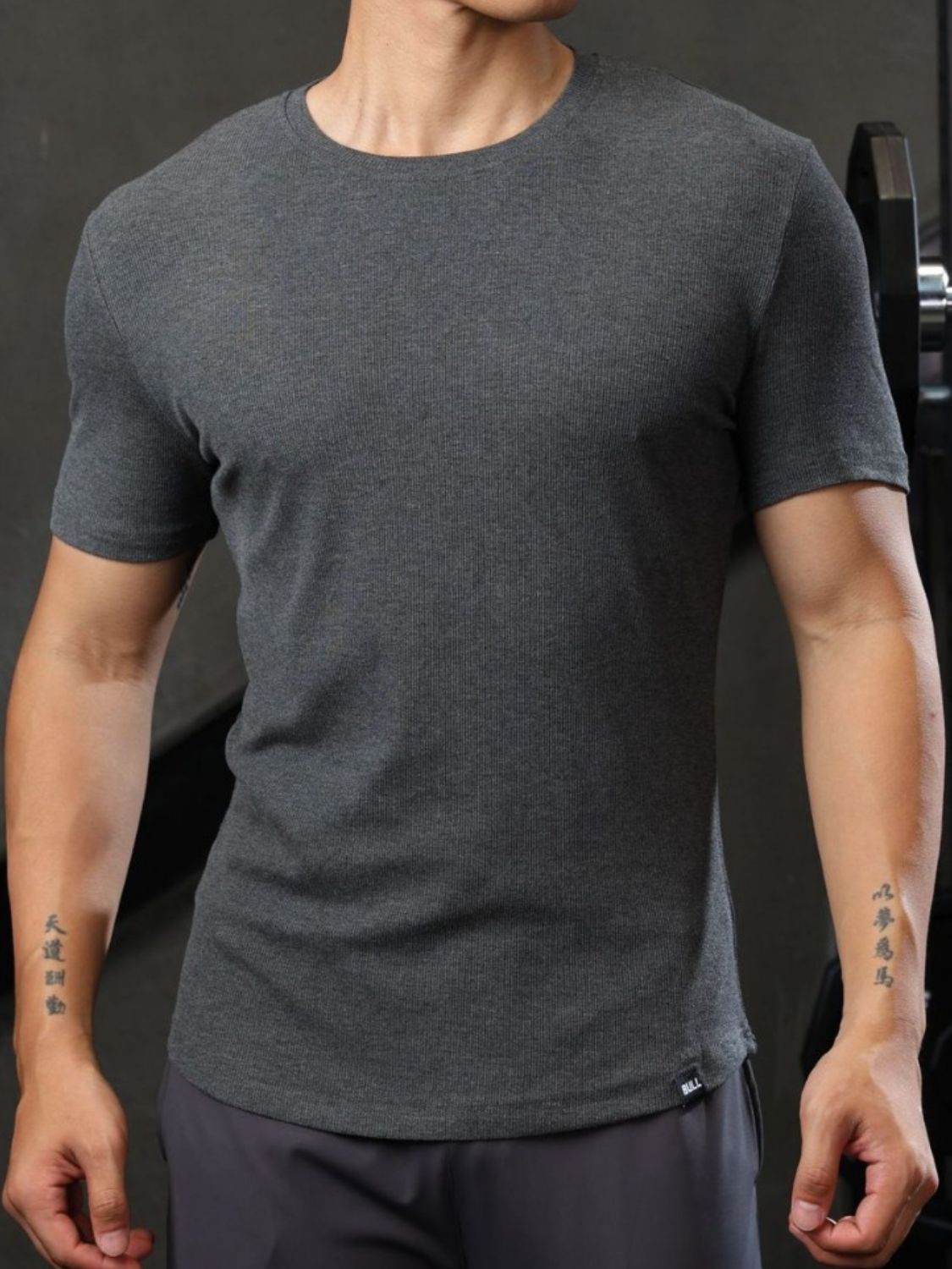 Cotton Round Neck Short Sleeve T-Shirt - Purcell's Clothing Company