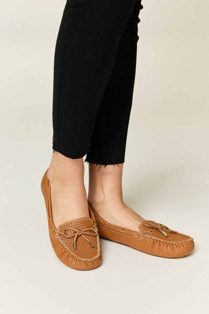 Forever Link Bow Decor Flat Loafers - Purcell's Clothing Company
