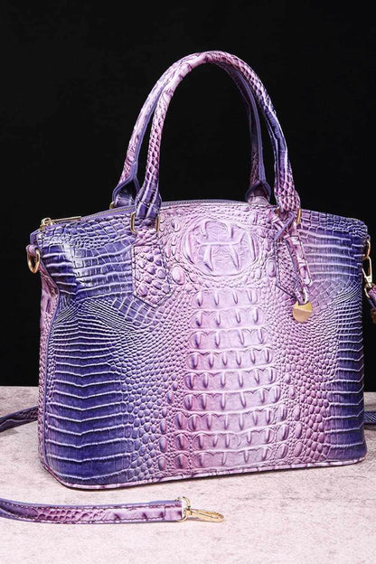Gradient PU Leather Handbag - Purcell's Clothing Company