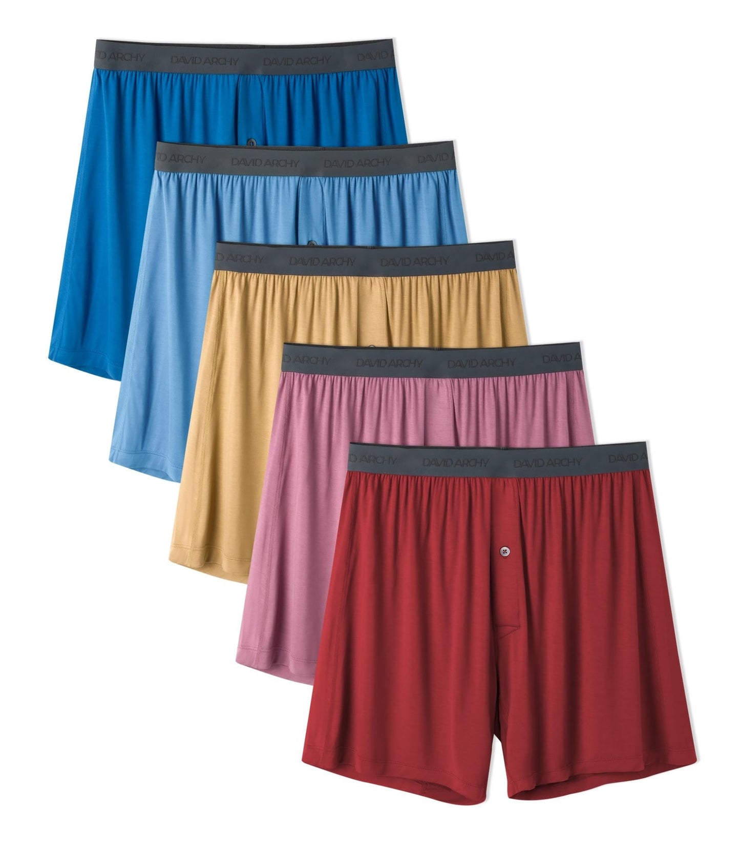 DAVID ARCHY Bamboo Rayon Boxers - Purcell's Clothing Company - 