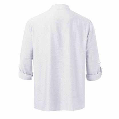 Half Button Long Sleeve Shirt - Purcell's Clothing Company