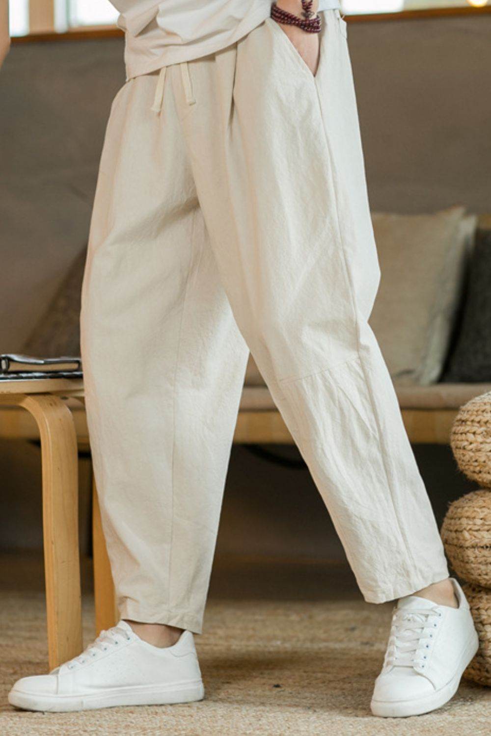 Plus Drawstring Pants with Pockets - Purcell's Clothing Company
