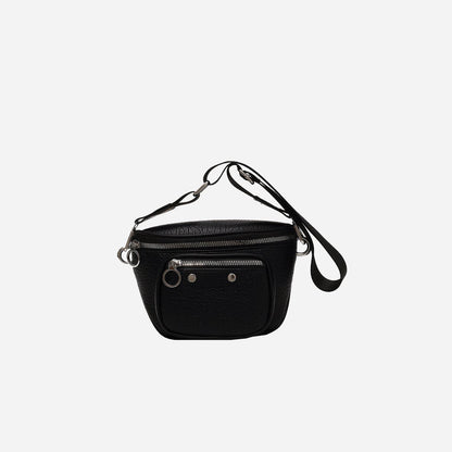 Texture PU Leather Crossbody Bag - Purcell's Clothing Company