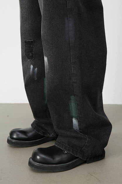 Men's Paint Loose Jeans - Purcell's Clothing Company