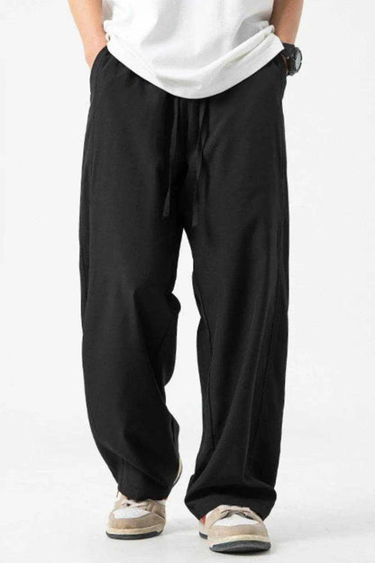 Drawstring Wide Leg Pants - Purcell's Clothing Company