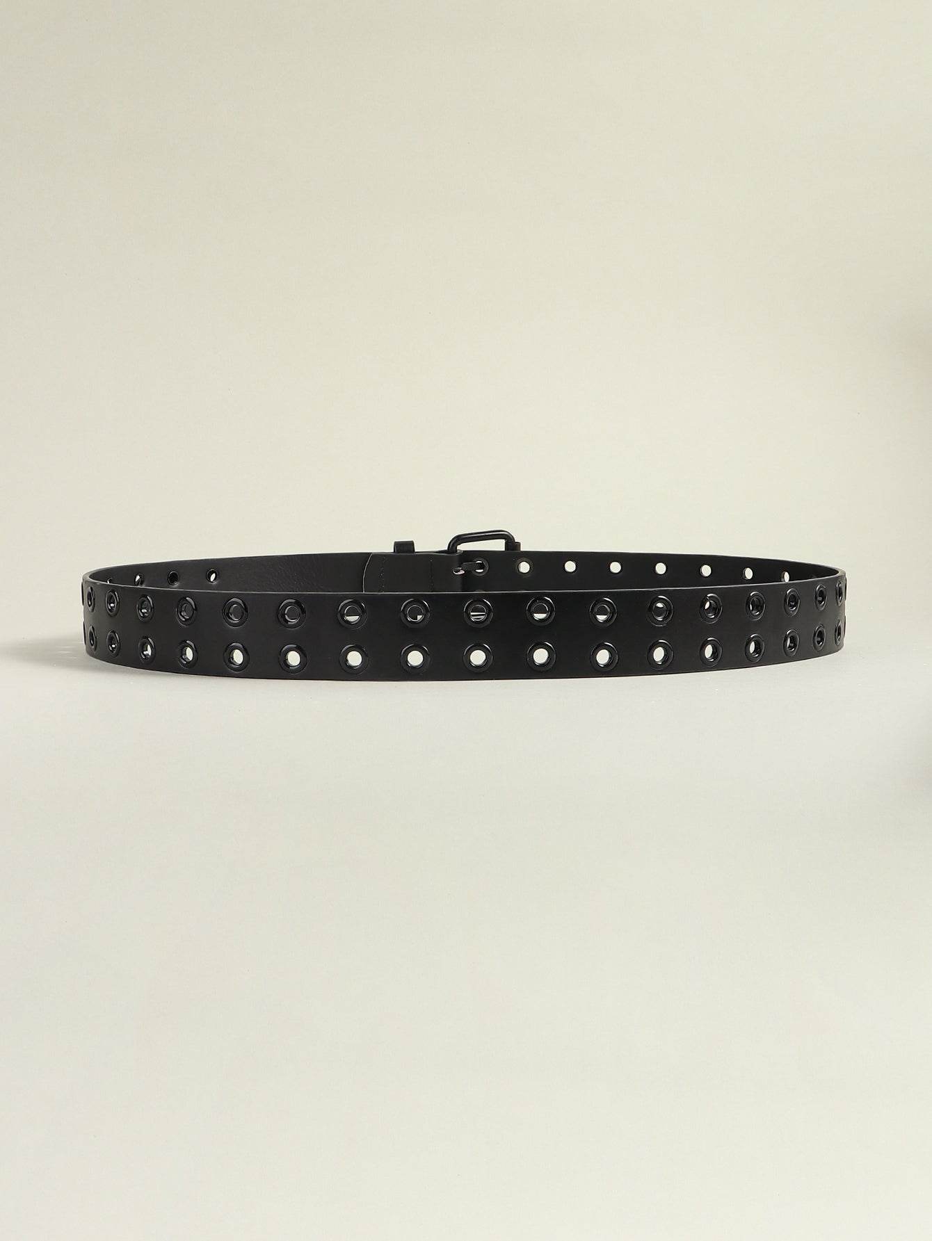Grommet PU Leather Belt - Purcell's Clothing Company