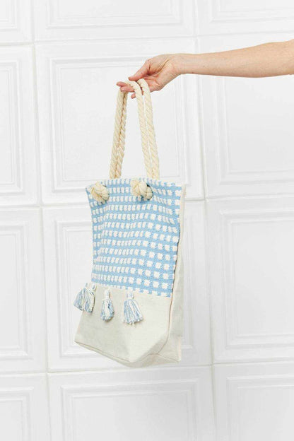 Justin Taylor Picnic Date Tassel Tote Bag - Purcell's Clothing Company