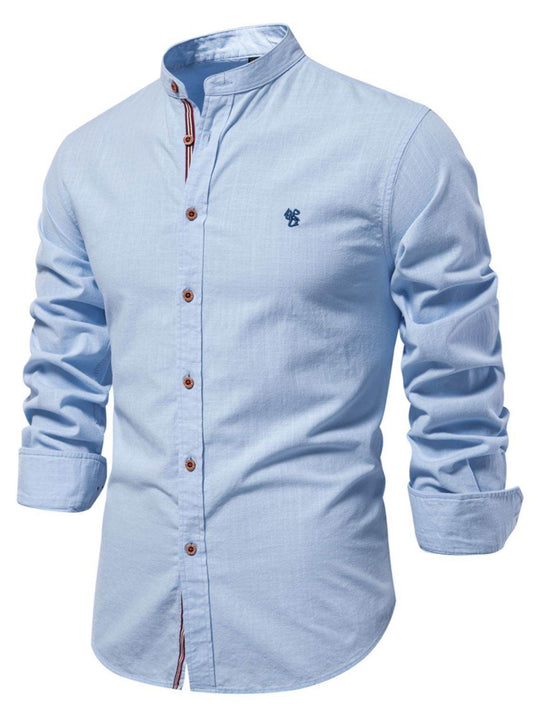 Button Down Embroidered Shirt - Purcell's Clothing Company