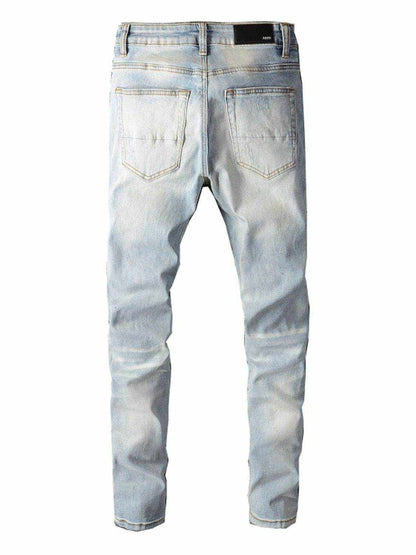 Men's Distressed Jeans with Pockets - Purcell's Clothing Company