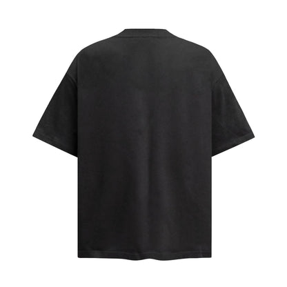 Men's Cat Graphic Short Sleeve Oversized T-Shirt - Purcell's Clothing Company