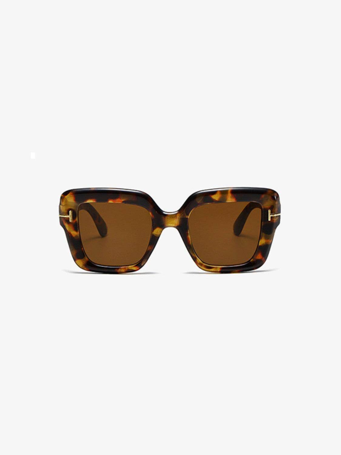 Polycarbonate Frame Square Sunglasses - Purcell's Clothing Company