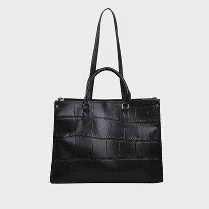 PU Leather Tote Bag - Purcell's Clothing Company