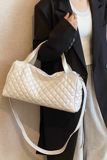 Large PU Leather Handbag - Purcell's Clothing Company