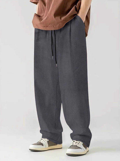 Drawstring Wide Leg Pants - Purcell's Clothing Company