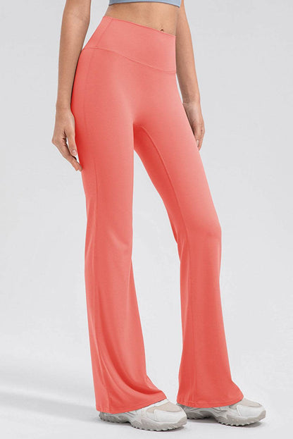 High Waist Straight Active Pants - Purcell's Clothing Company