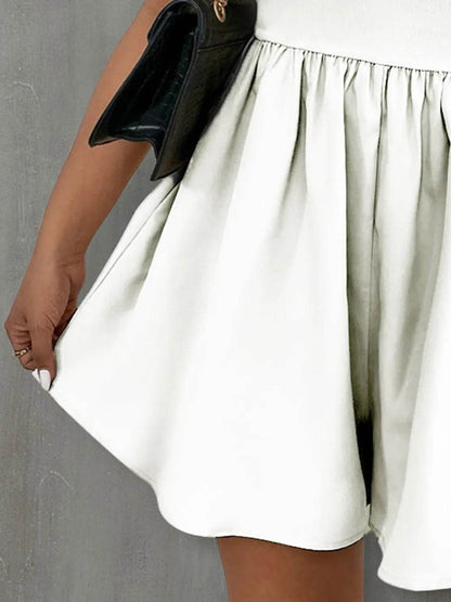 FAM-FAM Pocketed Tube Wide Leg Romper - Purcell's Clothing Company