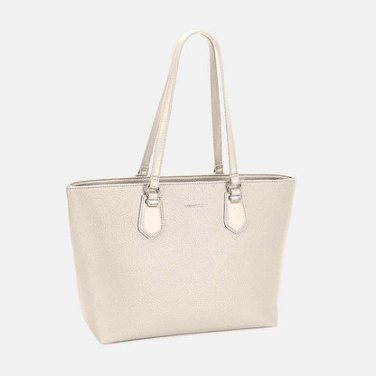 David Jones PU Leather Tote Bag - Purcell's Clothing Company