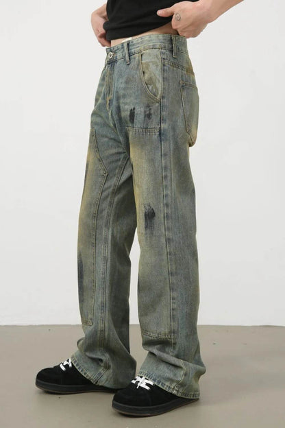 Men's Mid Rise Loose Fit Jeans - Purcell's Clothing Company