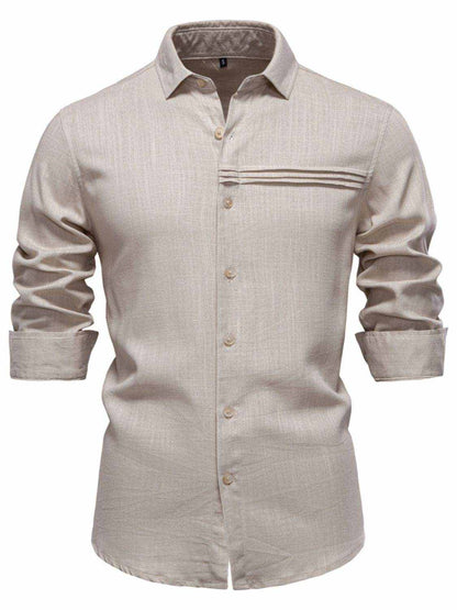 Down Collared Neck Shirt - Purcell's Clothing Company
