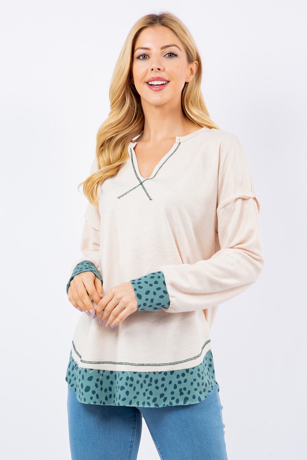 Full Size Blouse - Purcell's Clothing Company - 