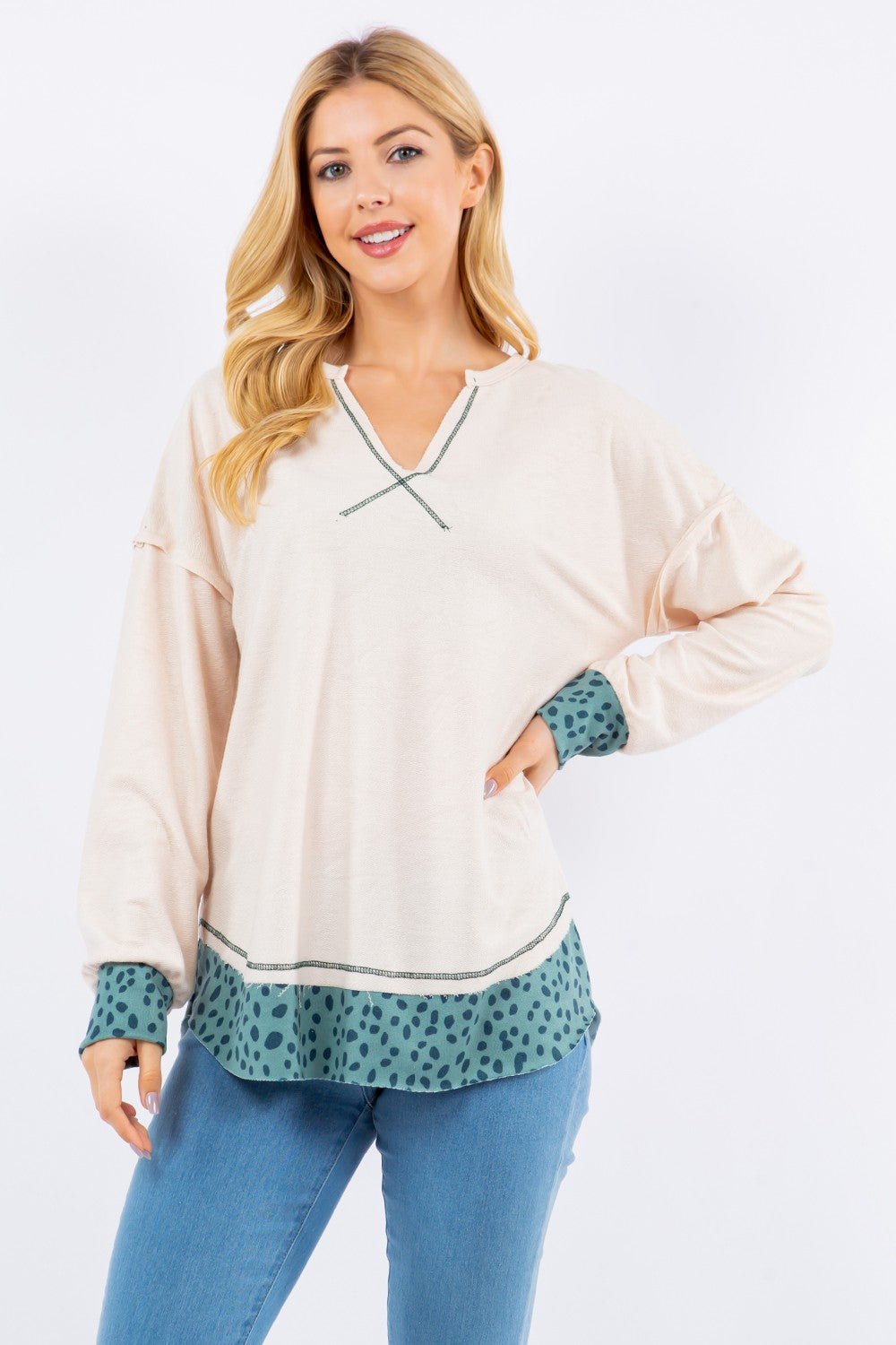 Full Size Blouse - Purcell's Clothing Company - 