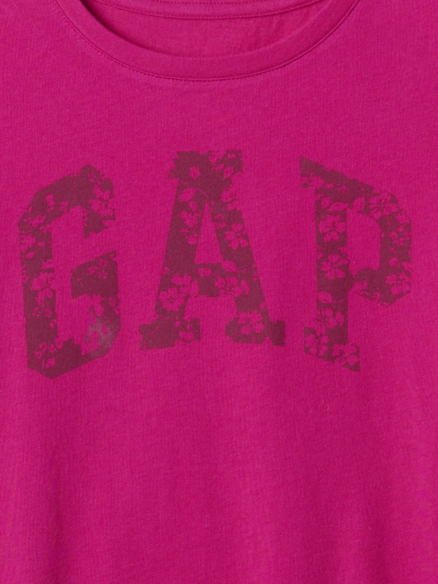 GAP Girls' Short Sleeve Logo Tee T-Shirt - Purcell's Clothing Company - 