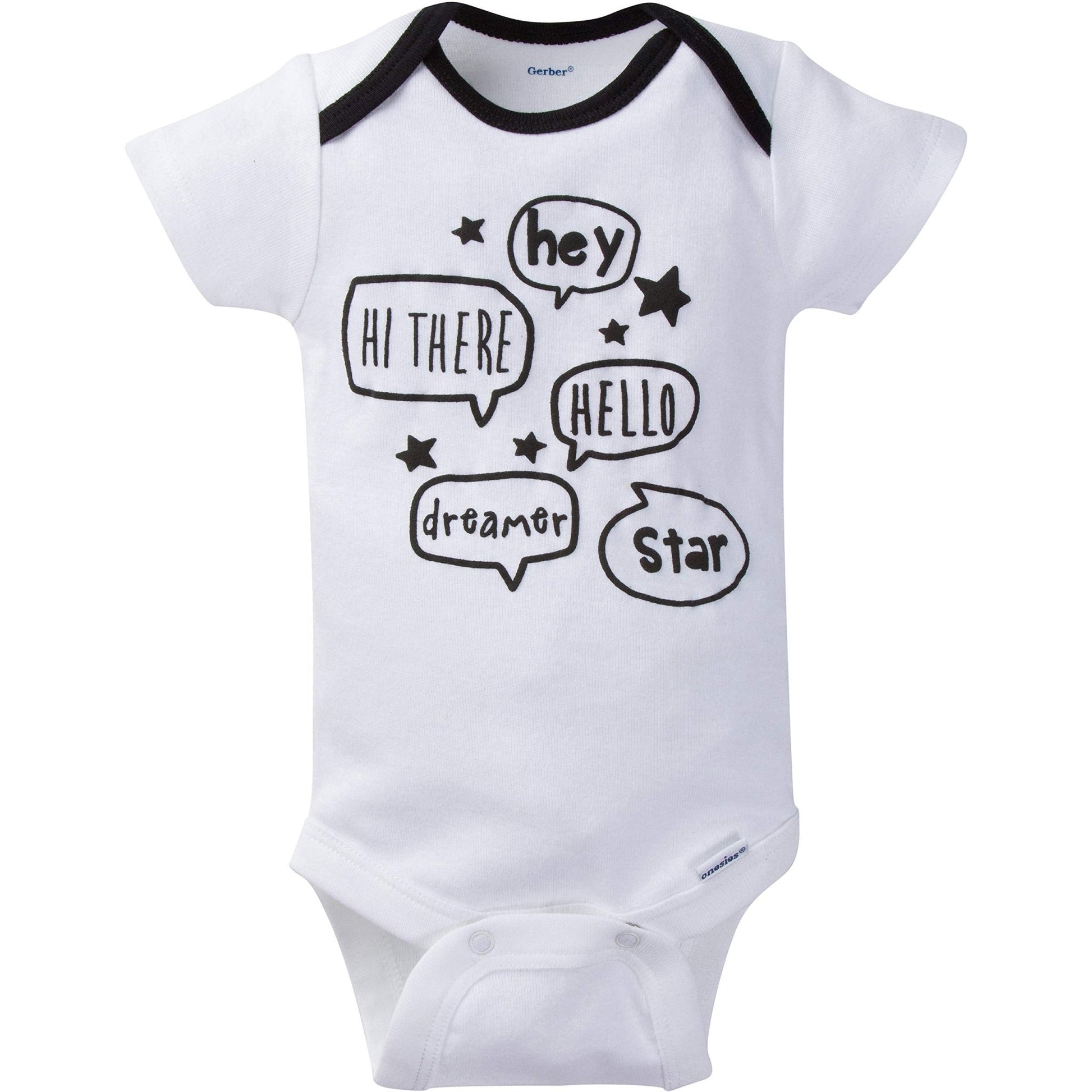 Gerber Baby 8 - Pack Short Sleeve Onesies Bodysuits - Purcell's Clothing Company - 