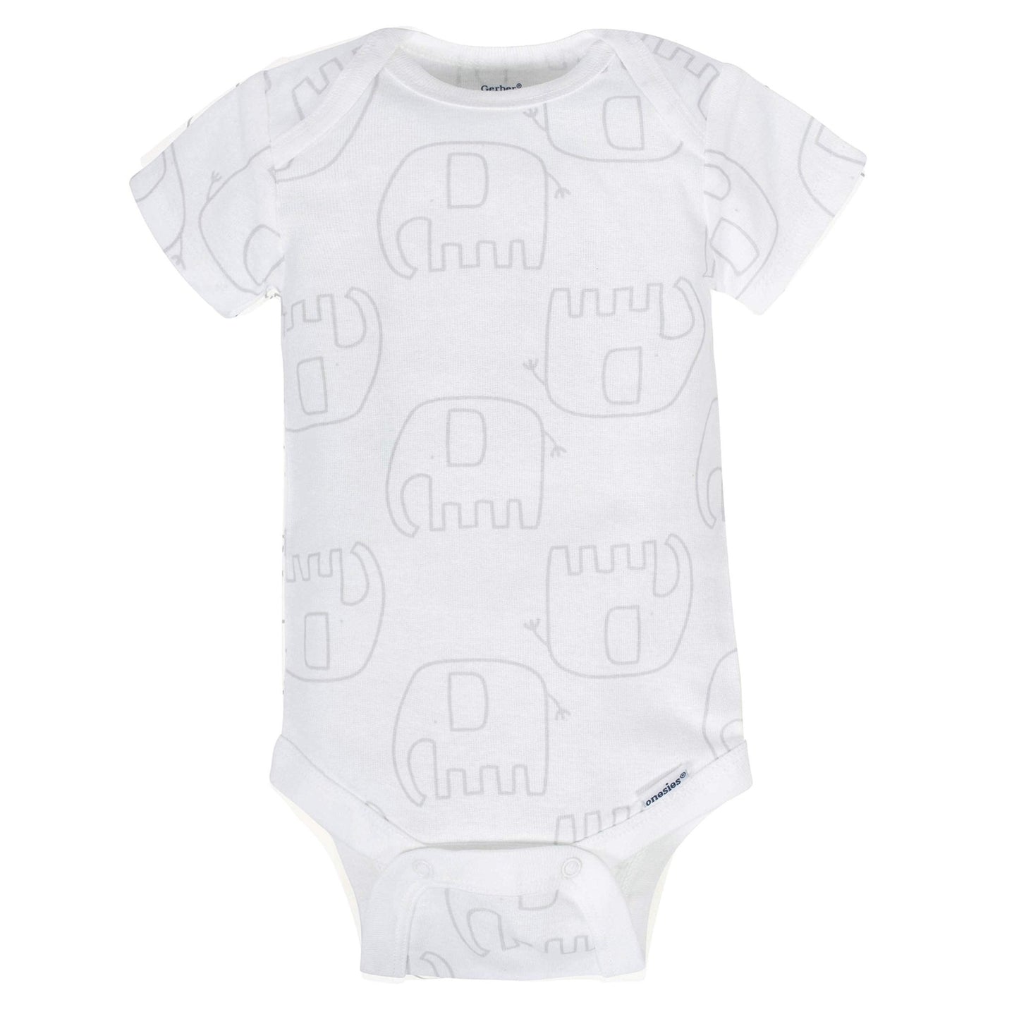 Gerber Baby 8 - Pack Short Sleeve Onesies Bodysuits - Purcell's Clothing Company - 