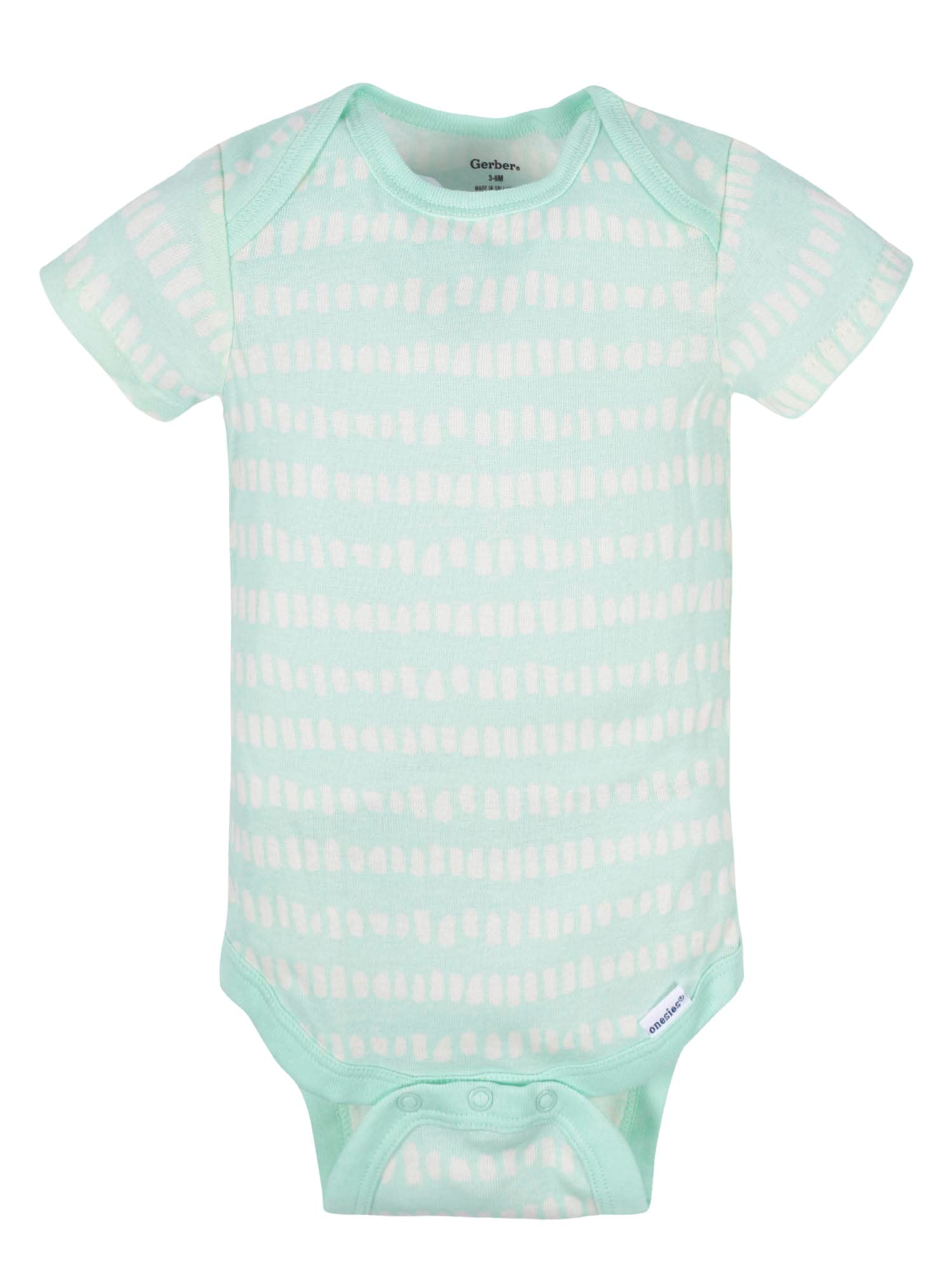 Gerber Baby 8 - Pack Short Sleeve Onesies Bodysuits - Purcell's Clothing Company - 