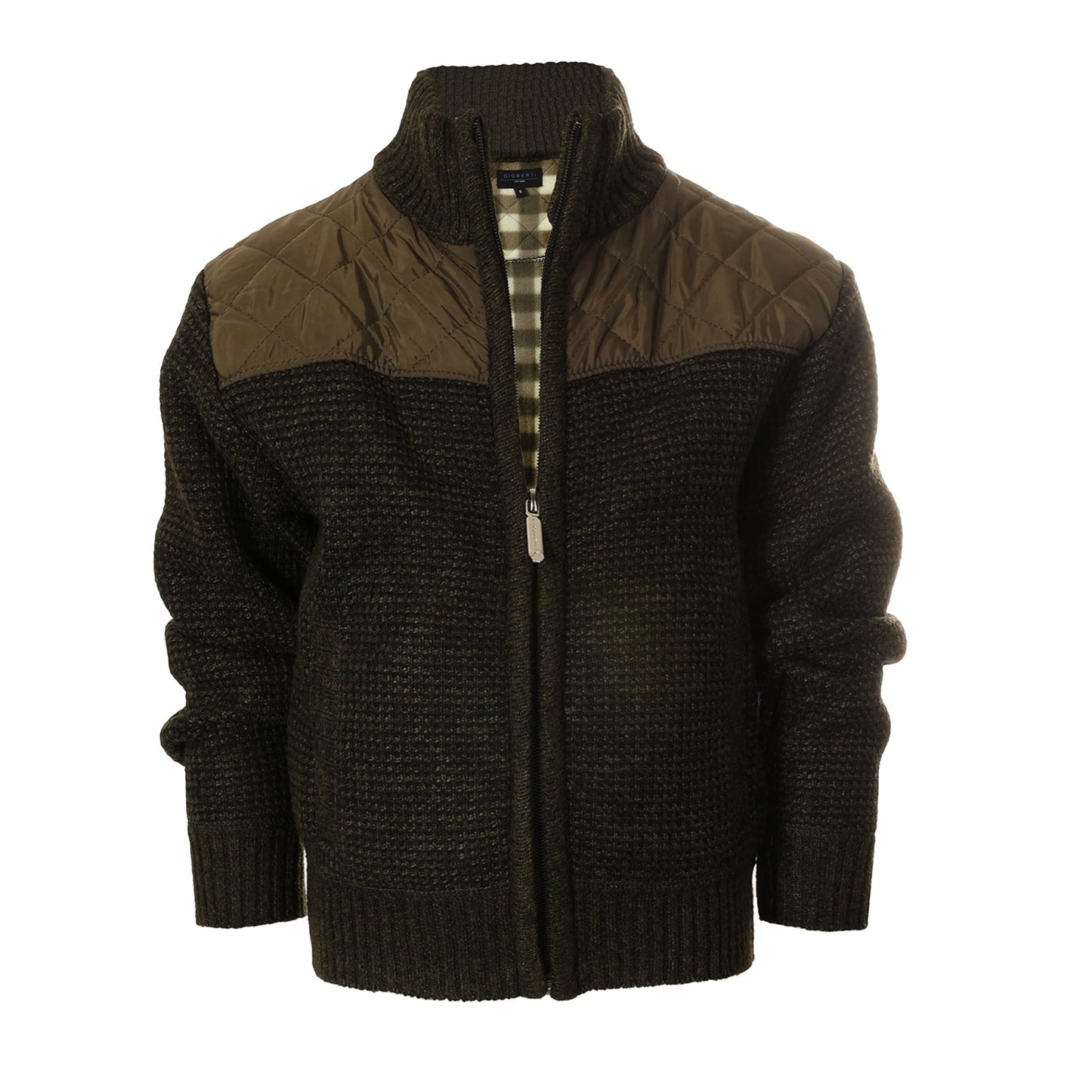 Gioberti Knitted Full Zip Cardigan Sweater - Purcell's Clothing Company - 