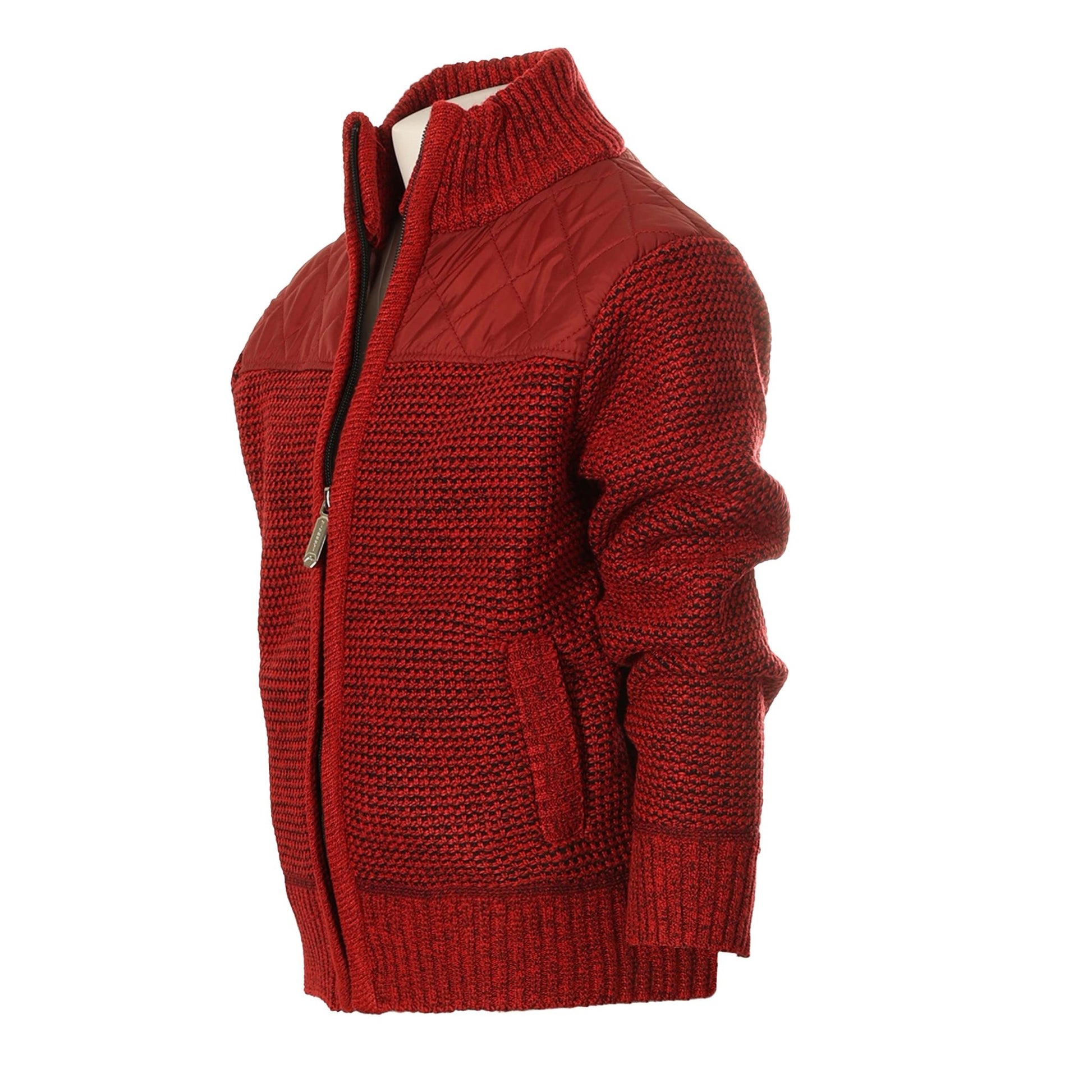 Gioberti Knitted Full Zip Cardigan Sweater - Purcell's Clothing Company - 