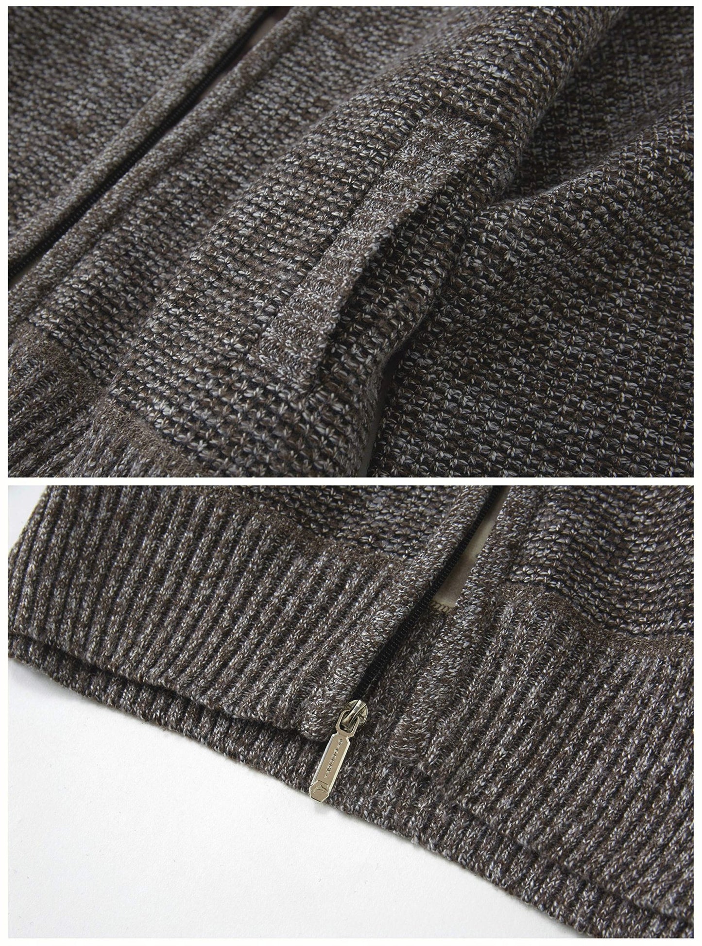 Gioberti Knitted Full Zip Cardigan Sweater - Purcell's Clothing Company - 