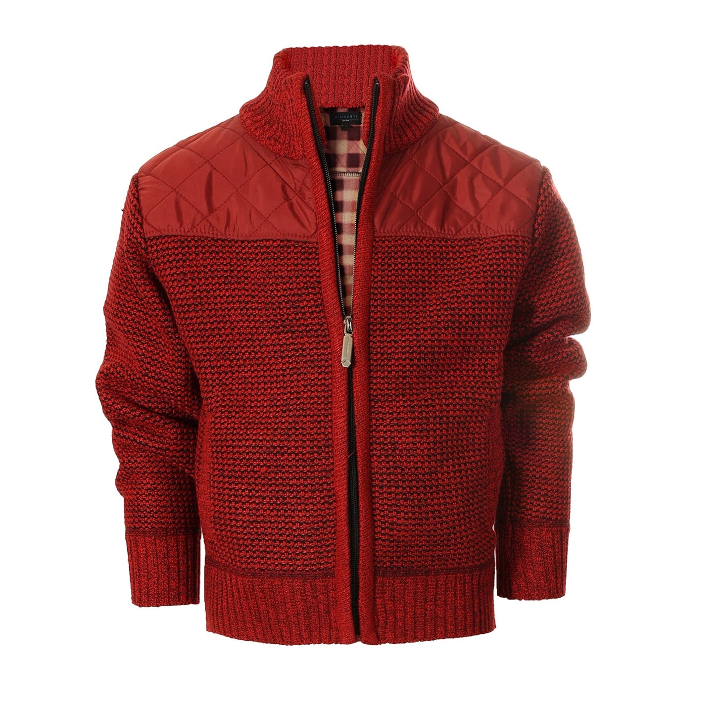 Gioberti Knitted Full Zip Cardigan Sweater - Purcell's Clothing Company - 