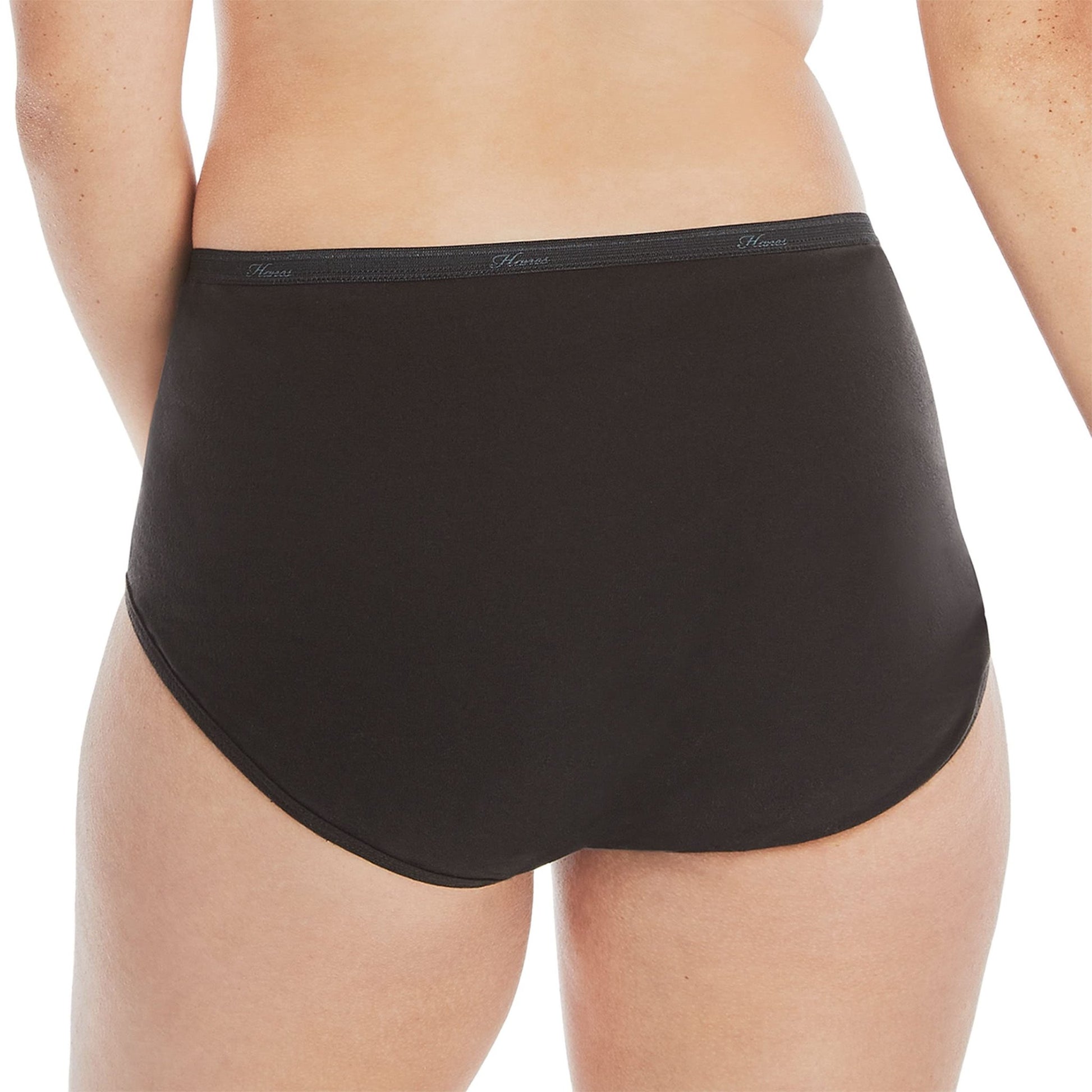 Hanes High Waisted Brief Panties (6 - Pack) - Purcell's Clothing Company - 