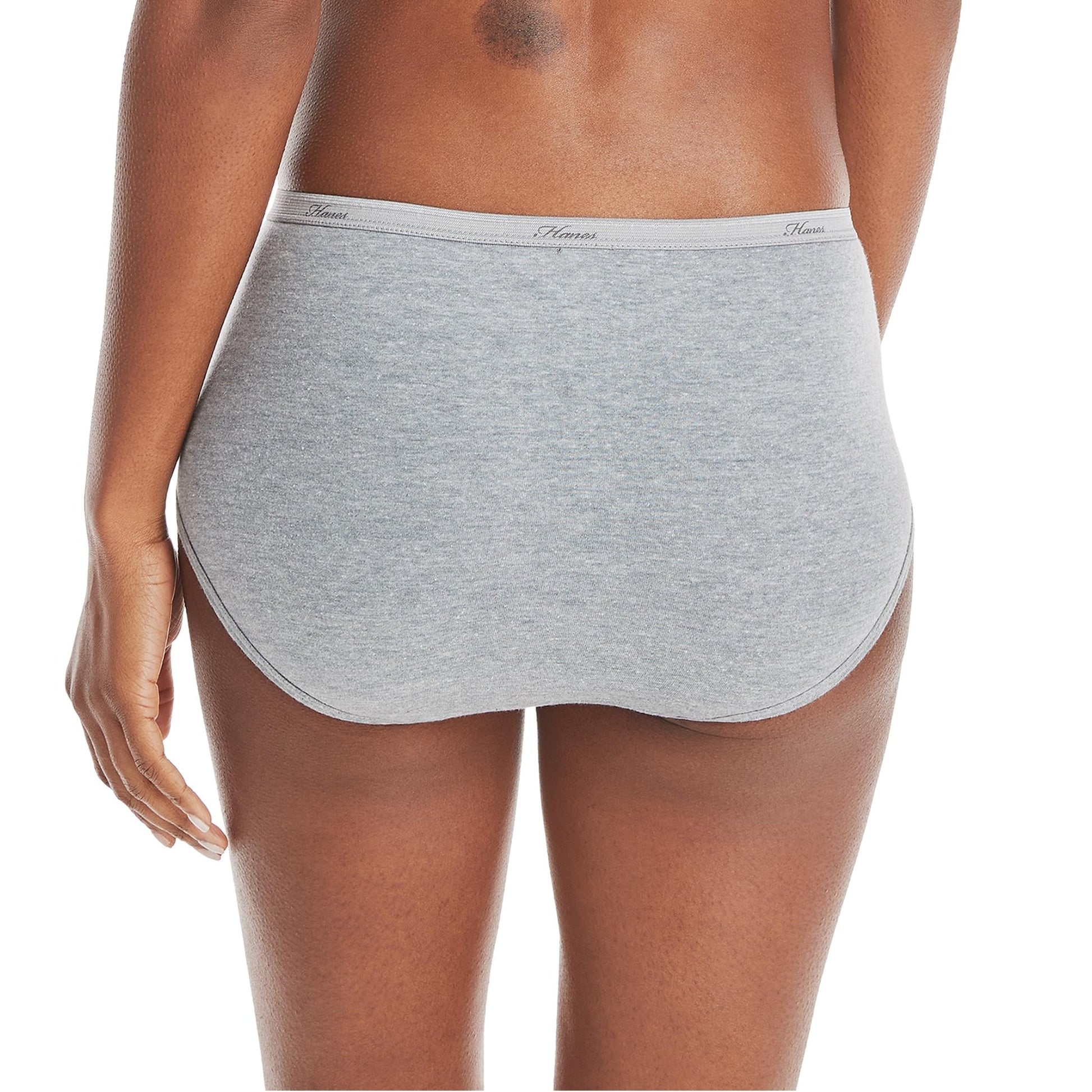 Hanes High Waisted Brief Panties (6 - Pack) - Purcell's Clothing Company - 