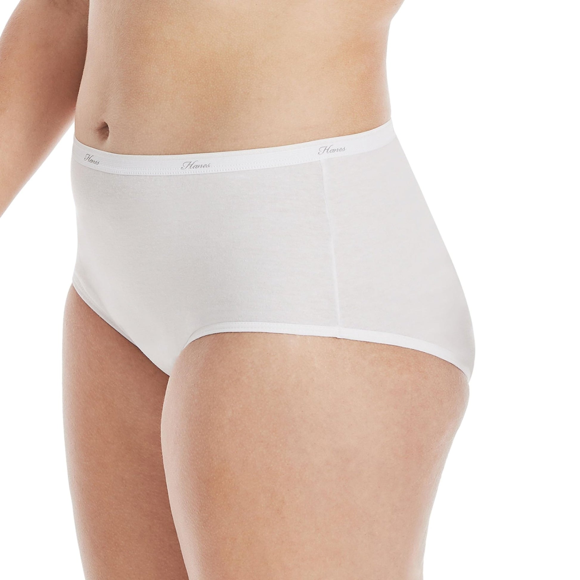 Hanes High Waisted Brief Panties (6 - Pack) - Purcell's Clothing Company - 