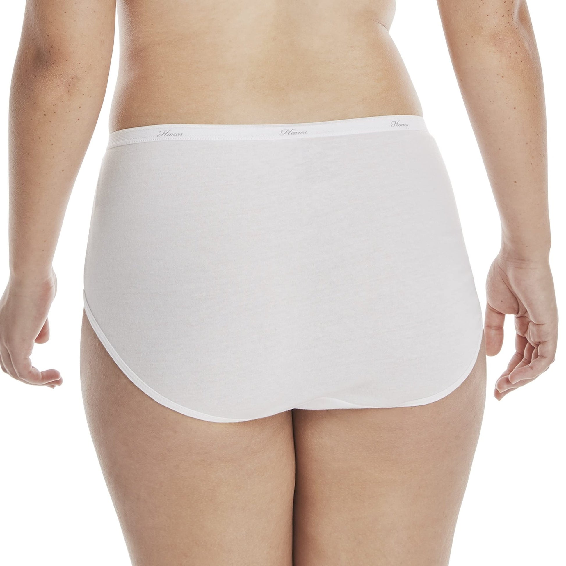 Hanes High Waisted Brief Panties (6 - Pack) - Purcell's Clothing Company - 