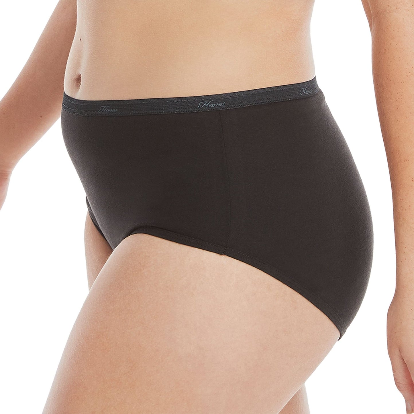 Hanes High Waisted Brief Panties (6 - Pack) - Purcell's Clothing Company - 