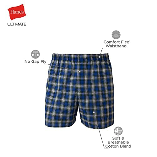 HANES Tartan Boxers - Purcell's Clothing Company - 