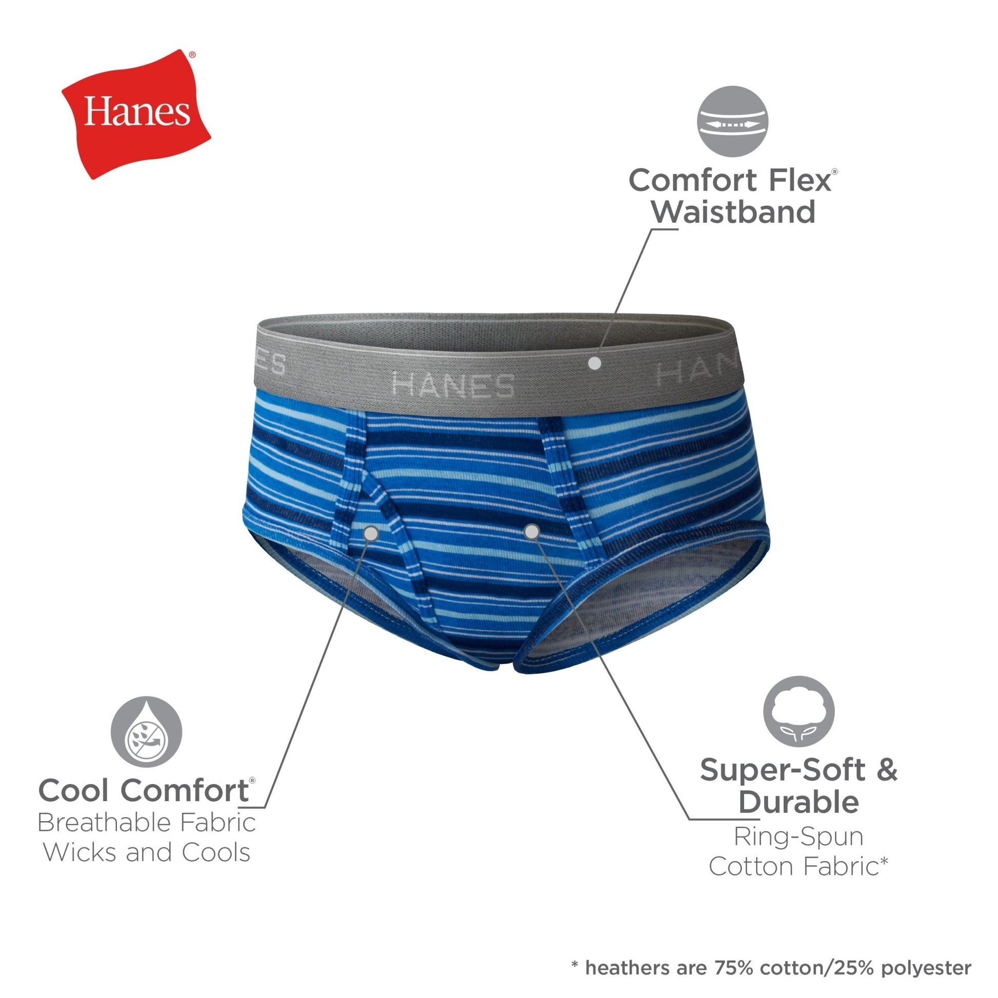 Hanes Underwear Comfort Flex Waistband - Purcell's Clothing Company - 