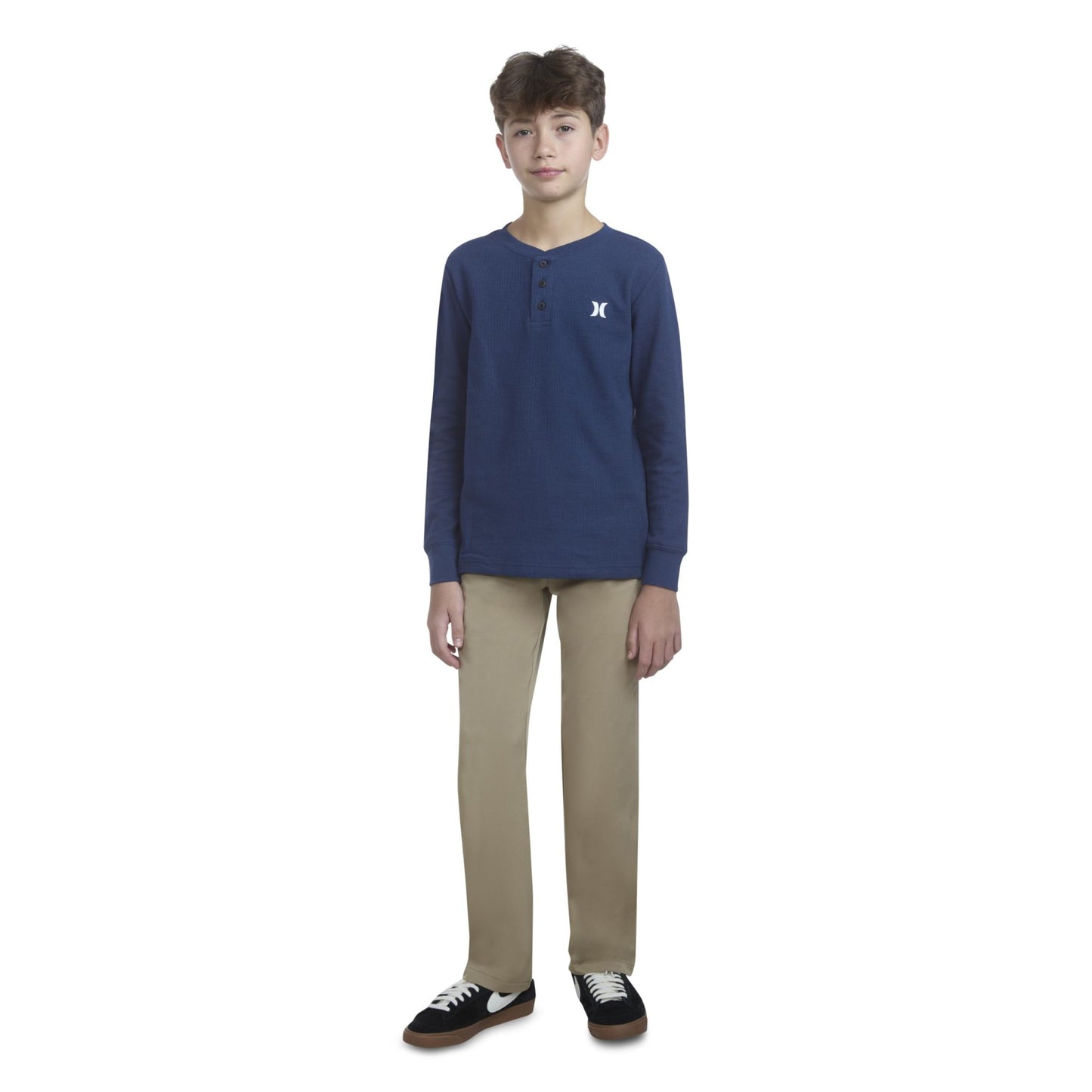 Hurley Long Sleeve Waffle Knit - Purcell's Clothing Company - 