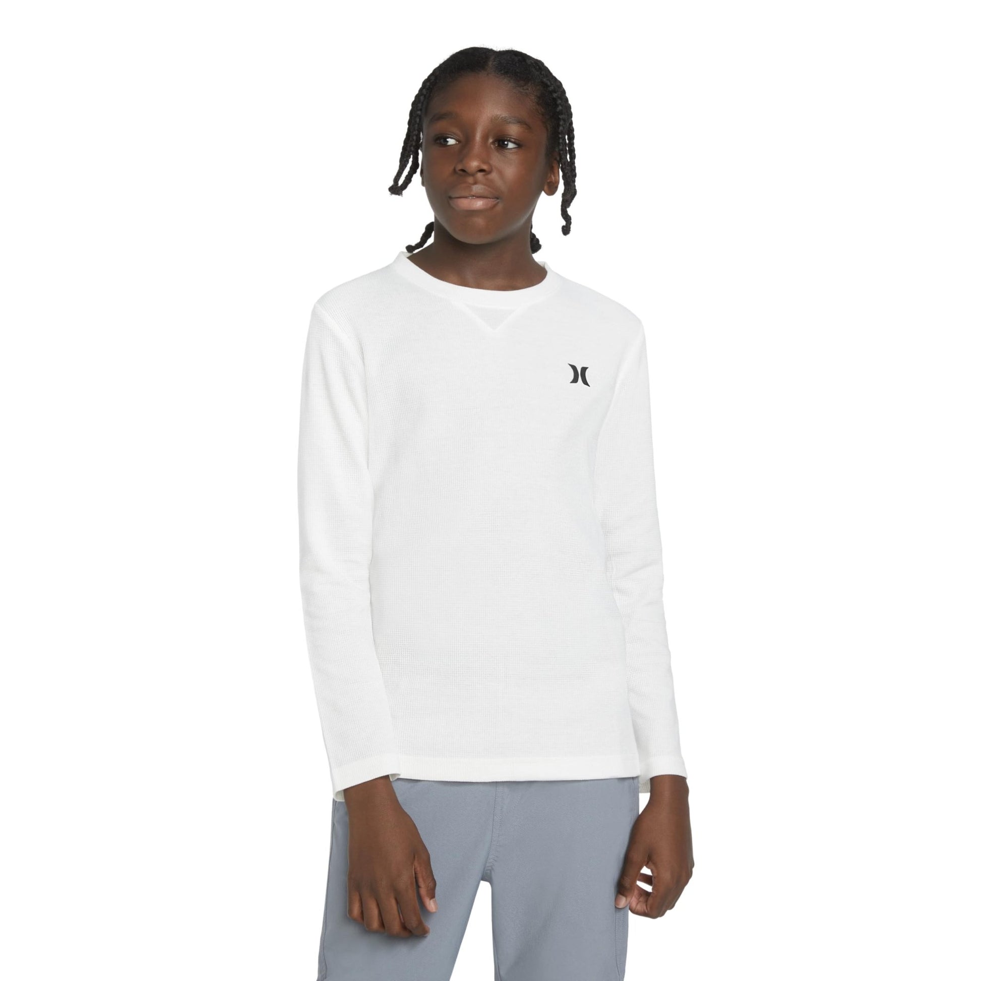 Hurley Long Sleeve Waffle Knit - Purcell's Clothing Company - 